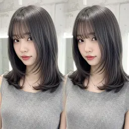 【💖新規人気No. 1💖】🎀お顔周りカット➕ケアカラー➕1stepトリートメント🧴◌𓈒𓐍