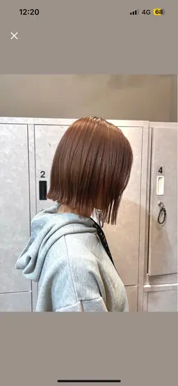ボブカット✂️(土日祝20時〜21時のみの施術になっております)*このお時間以外のご予約は施術不可となっております