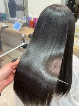【✨髪質改善ストレートメニュー①✨】カット＋髪質改善酸性ストレート