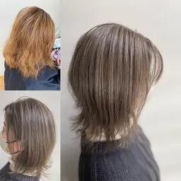 🌸白髪生えてきてる方おすすめ🌸白髪ぼかしハイライト＋カラー