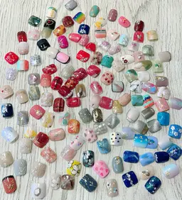 【オフ無】フット選べる1本アート👣カラー変更可能