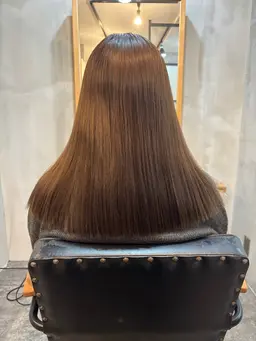 カット+アディクシーカラー全体