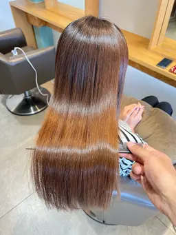 【45%off🌟 】 ✳ダメージレスカラー➕超高濃度アミノ酸トリートメント🌿🌿ケアカラー剤使用☆極上スパシャンプ込