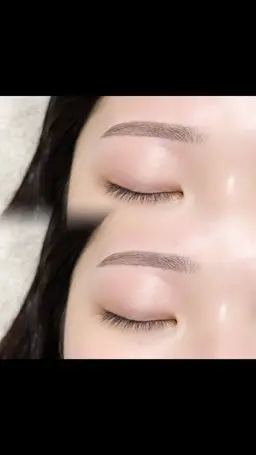 デザインを決めwaxを使って眉周りのうぶ毛を処理します☆ご希望の場合アイブロウメイクでお仕上げ可◎