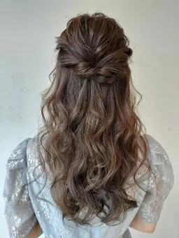 【結婚式や二次会✨ライブや推し活にも♡】ヘアセット♕