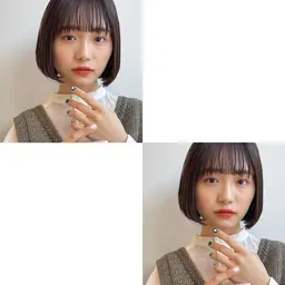 🏹ナチュラル縮毛矯正🏹 ➕ケラチントリートメント🫧 ※前髪・お顔周りのみで範囲のご相談◎