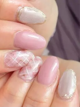 🎀ご新規様限定🧸迷ったらコレ!!シンプル♡定額ネイルです店頭にあるサンプルよりお選びください♡