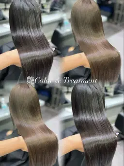 【📣限定価格】メンテナンスカット&カラー&3step超音波トリートメント