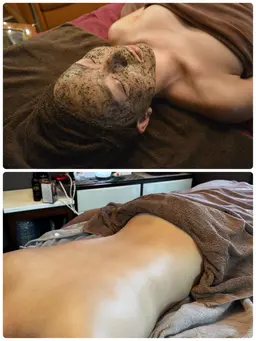 《お試し》顔・背中上セット陶肌トリートメント🌿(ハーブピーリング)月1のご褒美ケア🌹