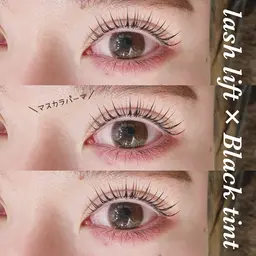 大人気🗣️マスカラパーマ(上のみ) 【まつげパーマ×ブラックティント】(アイシャンプー込)