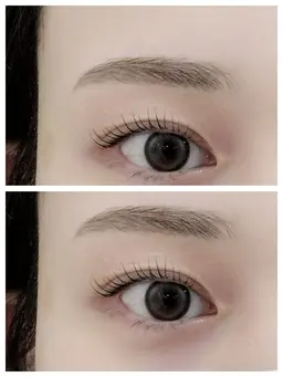 まつ毛パーマ×眉毛ワックス