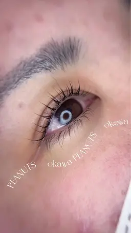 【練習モデルまつ毛パーマ】(上のみ)4月限定3500円