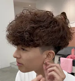 メンズカット+スペインカール+トリートメント