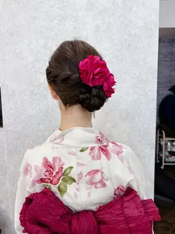 着付け+ヘアセット🍿