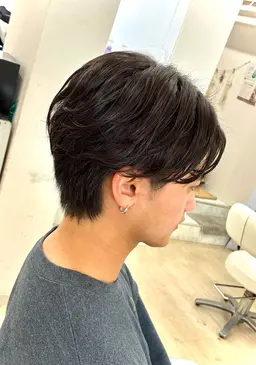 minimo限定🖤メンズカット+フェザーorニュアンスパーマ🪄