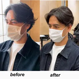 【期間限定】日本トップレベルのスタイリストがメンズカットモデルを募集(センターパートの方のみ)