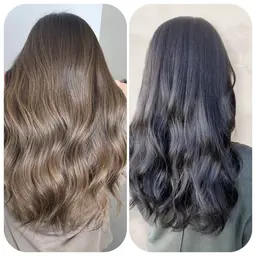 ⬜️【🌈最高の発色🌈】カット＋イルミナカラー