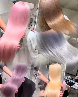 ✨【垢抜け確定】✨初めてのブリーチのかた大歓迎🙆♀️ ブリーチ+カラー