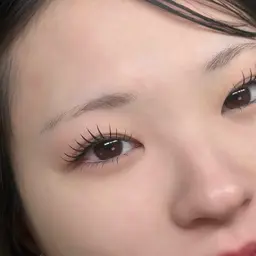 LEDフラットラッシュ120本＋下マツエク30本