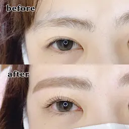 眉WAX脱毛＋眉カット💎(お仕上げメイク込み)