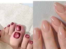 （リリ担当）👩🏻ハンドフットワンカラーorキラキラマグネットコースオフ無し　（現金のみ）