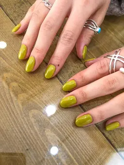 ワンカラーorラメグラ💅ハンド【オフ無し】5000円