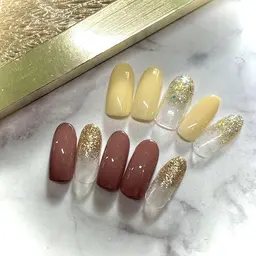 【ジェル】ワンカラー＆グラデーション　何色でもOK♪￥３８００