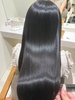 カット+美髪矯正+アルカリ酸熱トリートメント