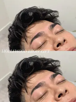 ハリウッドブロウリフト （美容師との兼任のため時間変更の場合もありその場合はご連絡させて頂きます）