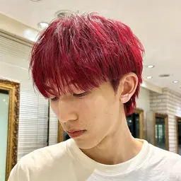 【ご新規様限定🎊】メンズカット+Wカラー+2stepトリートメント🌱(メンズカット/ブリーチ/ハイライト/メッシュ)