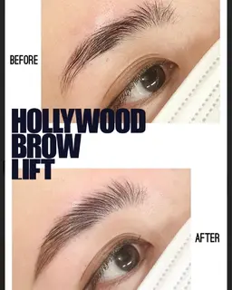 《2回目以降》HBL✨ハリウッドブロウリフト✨【ブロウリフト+眉wax込】