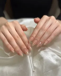 甘皮ケア付き｜ワンカラーネイル or ラメグラ｜