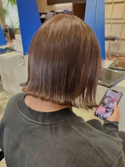 【女性限定】カット＋全体Drイルミナカラー（ブリーチ不可）（トリートメント入り）