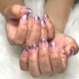 ラメグラデーション🌸【オフ・ケア込み】¥0