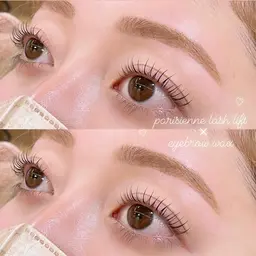 🩵まつ毛パーマ上下+アイブロウwax脱毛🩵(再来+550円)