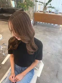 【ご新規様限定】ご新規様専用🌙カット+透明感カラー+クイックトリートメント