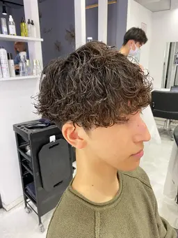 メンズ限定 ヘアカラー+トリートメント