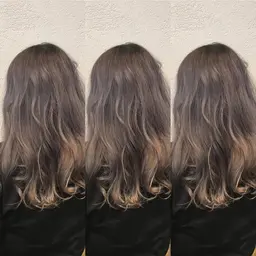 【痛まないブリーチ？！✨】ケアブリーチWカラー&Aujuaトリートメント