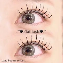 【🎀マツエク🎀】フラットラッシュ100本
