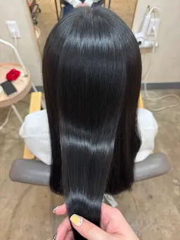 透明感カラー(ロング＋¥1100)