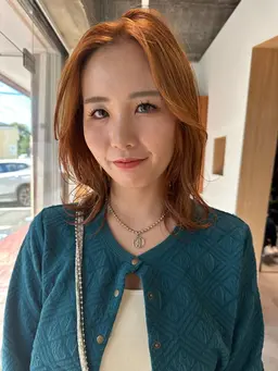 カット×ブリーチなしダブルカラー×5stepトリートメント