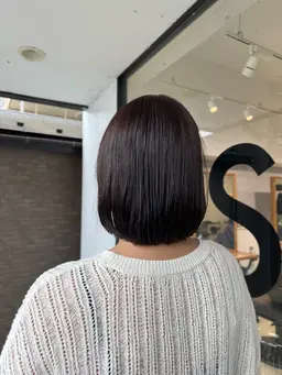 メンテナンスカット➕シャンプー➕ブリーチなしワンカラー🎀