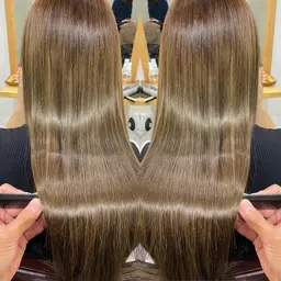 ブリーチ毛の縮毛矯正