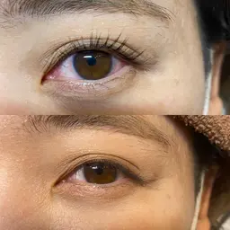 上下まつ毛パーマ🌈