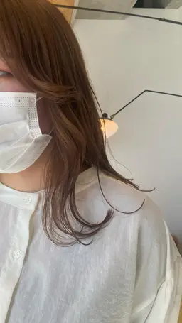 【2回目以降の方はこちら💫】顔周り、耳周り/インナーカラー(ブリーチ込み)+オージュアクイックトリートメント+ブロー