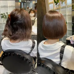 ✨カット+柔縮毛矯正+最上級4ステップシステムトリートメント✨