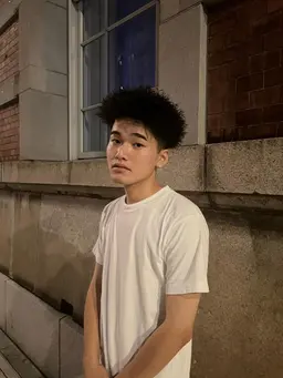 カット+ツイストパーマ