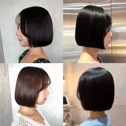 💟ボブ×カラー×顔まわりカット×トリートメント🇰🇷🩷