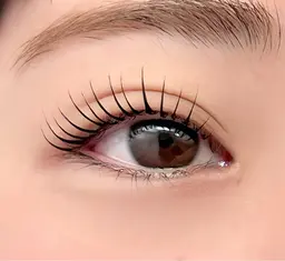 上下まつ毛パーマ✖️眉毛カラー