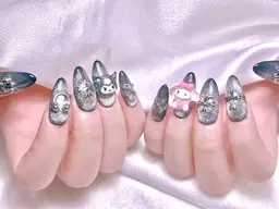 🔥業界最安値🔥チップスカルプデザイン放題,時間内パーツ無制限付け放題¥14980→¥10980